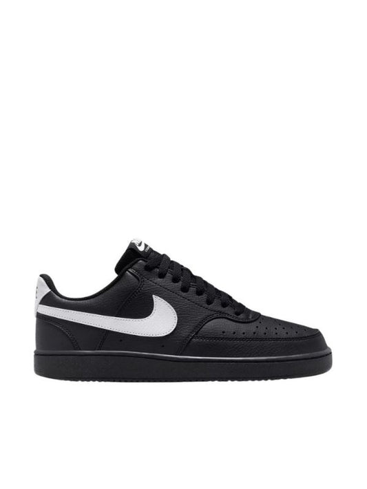 Men Nike Black Court Vision Low Trainers