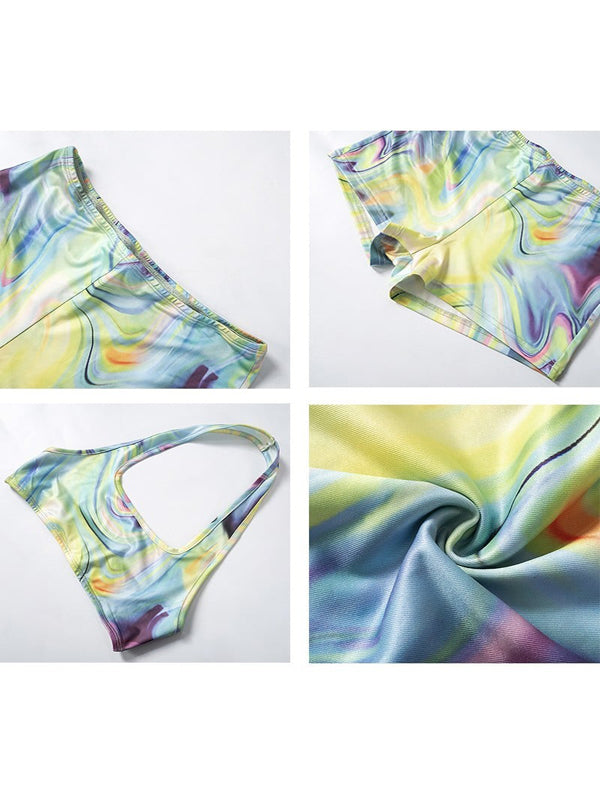 Halter Tank, Shorts Set, Matching Set, Summer Outfit, Women's Fashion, Casual Wear, Lounge Set, Beachwear, Vacation Ensemble, Trendy Apparel,